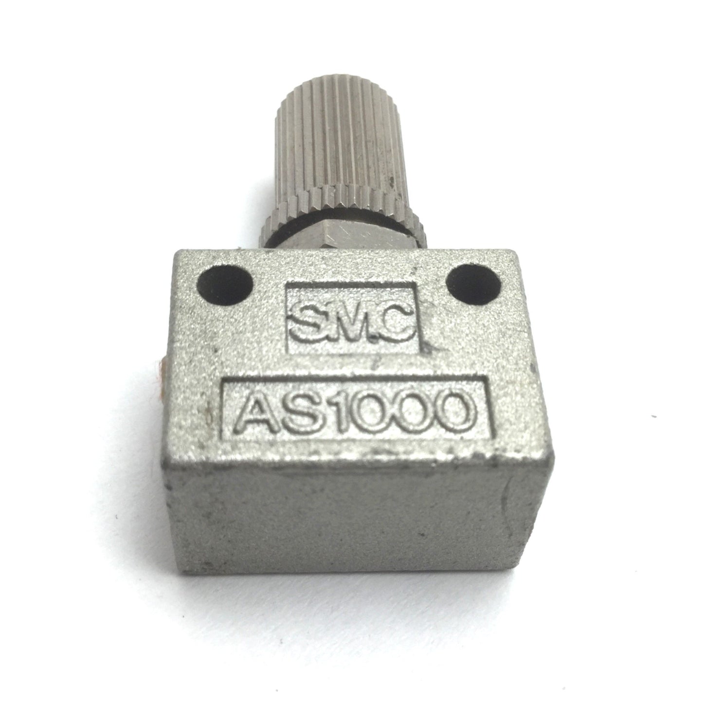 Used Lot of 8 SMC AS1000 In-Line Flow Control Valve, Ports: M5x0.8, Pressure: 1MPa