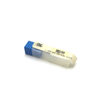 New OSG 53001111 EXOCARB-MAX-MINI Twist Drill 1.10mm Diameter, 20° Helix, 3mm Shank