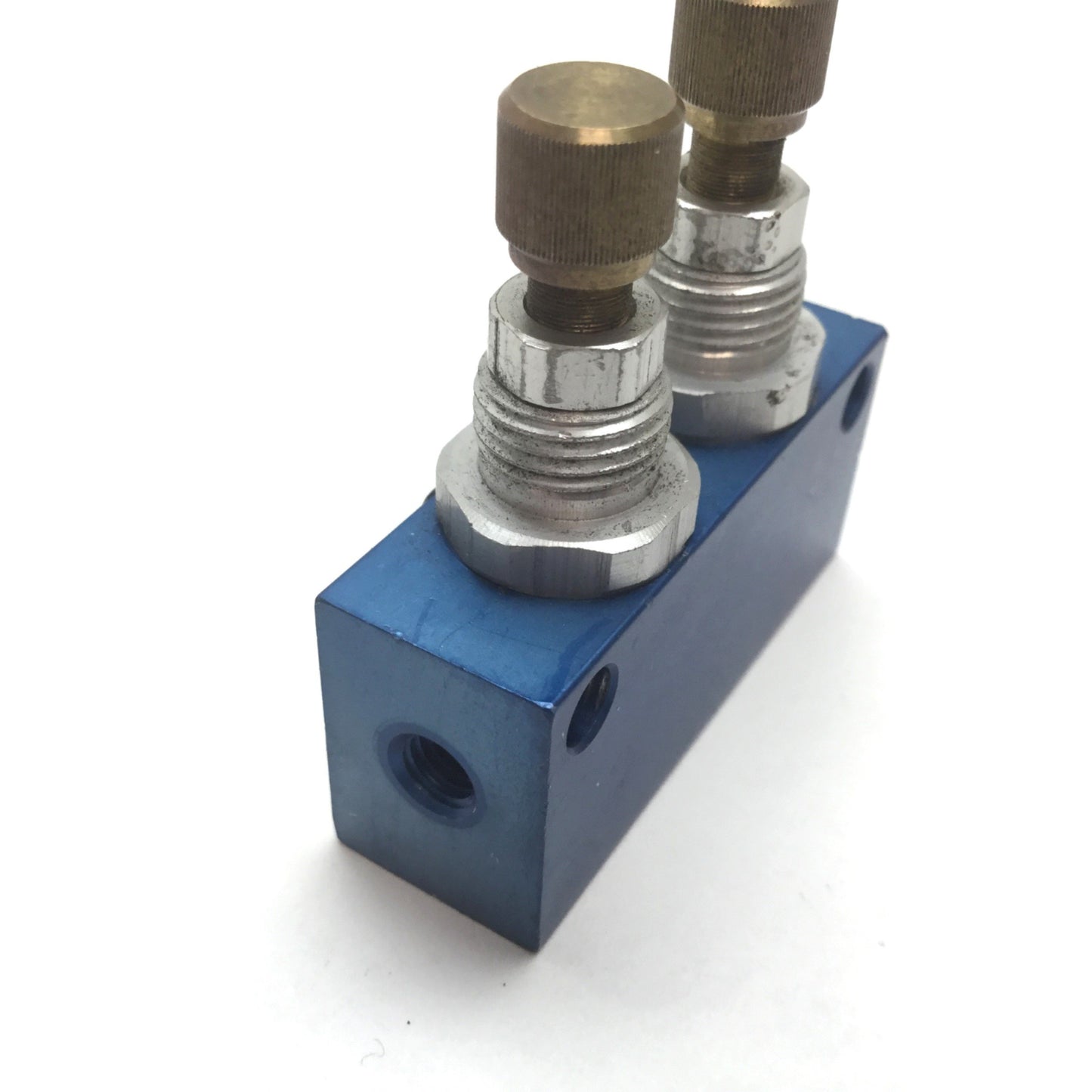 Used Festo GR-M5x2-B Inline Flow Control Valve, Ports: M5, Pressure Rating: 0.5-10bar