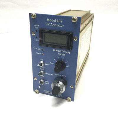 Used Wedgewood Technology 662A4V-N-KF010 Model 662 Bio-Station UV Analyzer Monitor