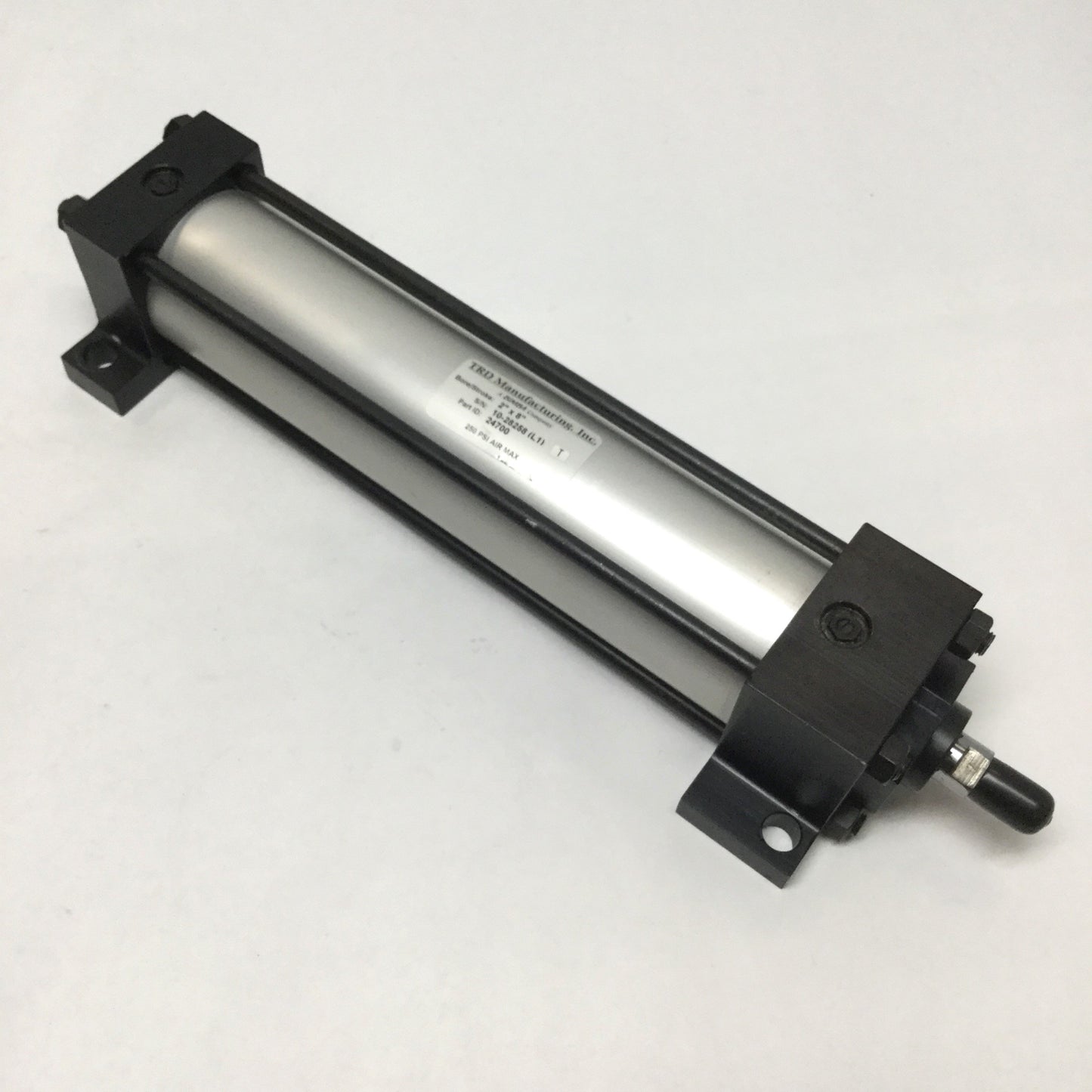 Used TRD Bimba TA-MS2-2.00x8 Pneumatic Cylinder 2" Bore, 8" Stroke, 3/8" NPT, 250psi