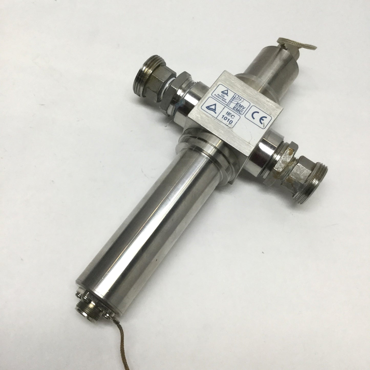 Used Wedgewood AF44VEQHNN4D4-C Flow-Through Inline Optical UV Analyzer Sensor, 1" NPT
