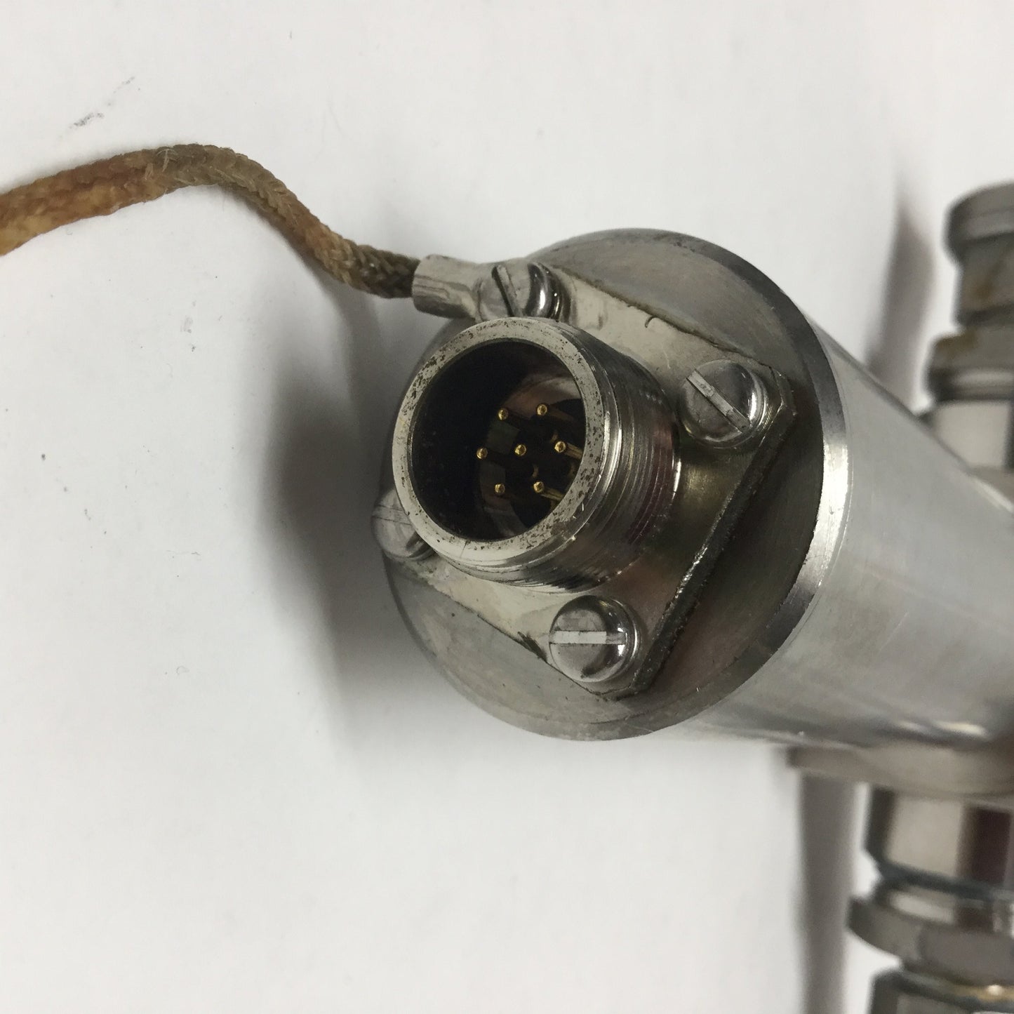 Used Wedgewood AF44VEQHNN4D4-C Flow-Through Inline Optical UV Analyzer Sensor, 1" NPT