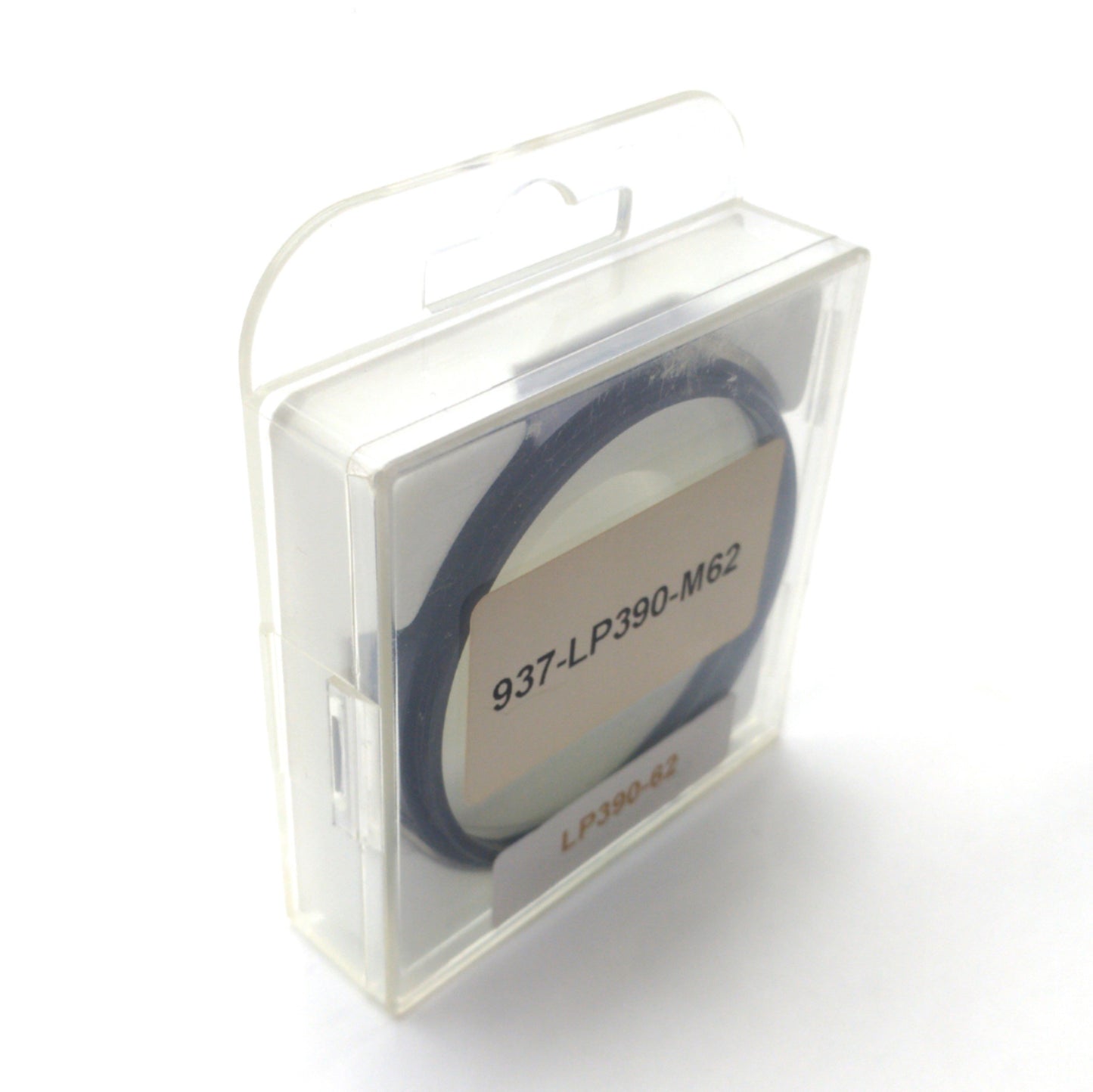 New – Open box Midwest Optical LP390-62 UV-Absorbing Protective Window, 410-1100nm, M62 x 0.75