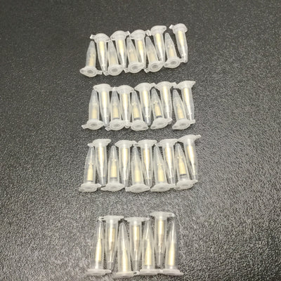 New Lot Of 37 Subrex C-005-03-00-30-1 Standard Grade Precision Nozzle Cores 30 Gauge