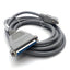 New PPT Vision 606-0437-3 Machine Vision I/O Cable, DB37 Male to Female, 3m Long