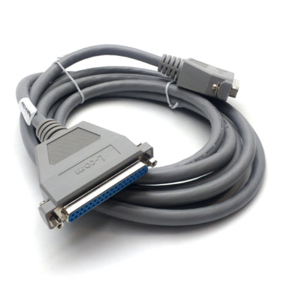 New PPT Vision 606-0437-3 Machine Vision I/O Cable, DB37 Male to Female, 3m Long