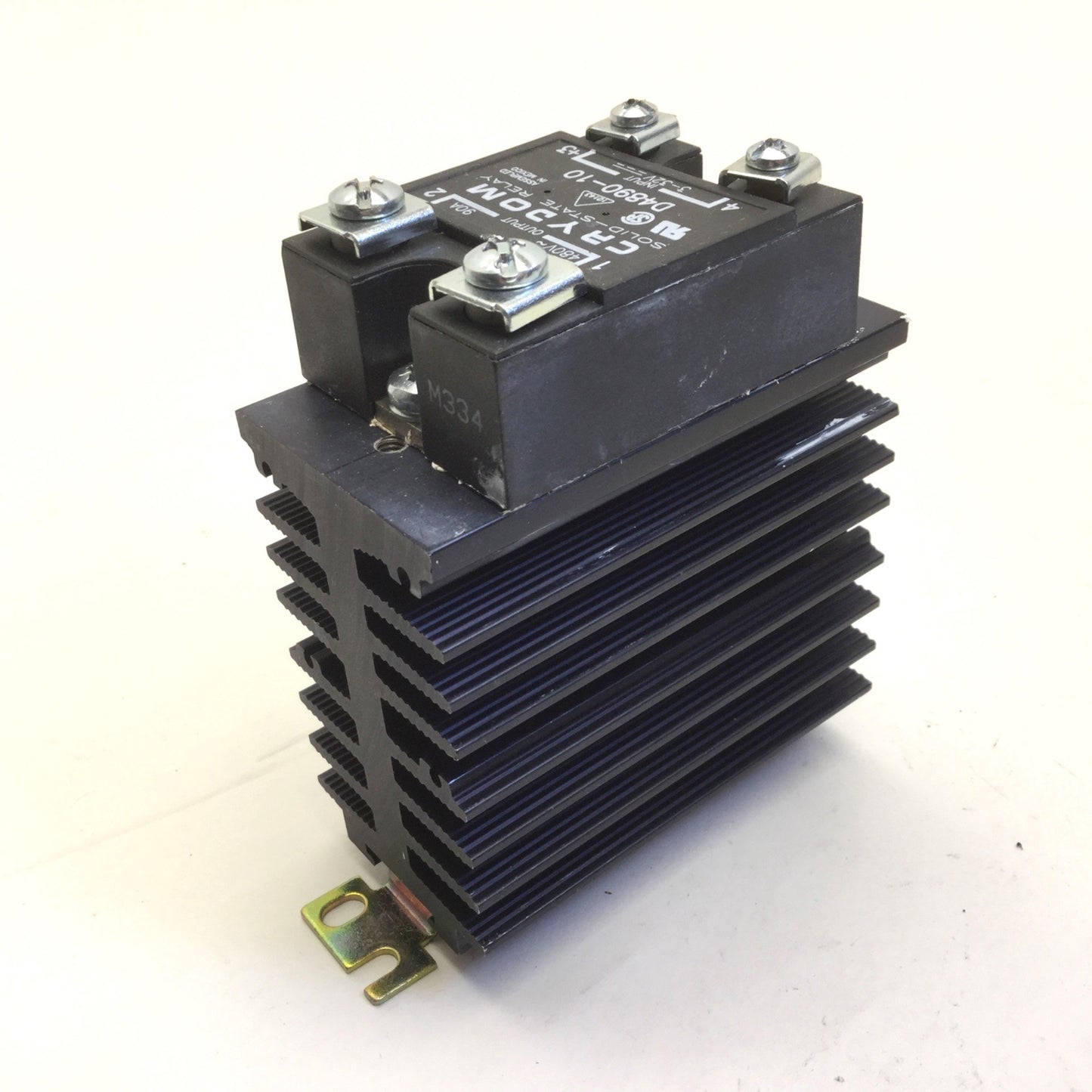 Used Crydom D4890-10 Solid State Relay, Input: 3-32VDC, Output: 480VAC, 90A