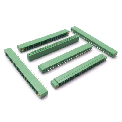 New – Open box Lot of 6 Phoenix Contact MCV 1,5/20-GF-3,81 PCB Feed-through Header, 20-Pole