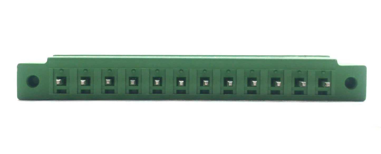 New – Open box Lot of 10 Phoenix Contact MCV 1,5/12-GF-3,81 PCB Feed-through Header, 12-Pole