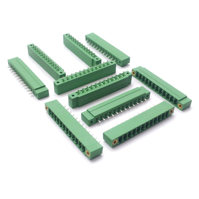 New – Open box Lot of 10 Phoenix Contact MCV 1,5/12-GF-3,81 PCB Feed-through Header, 12-Pole