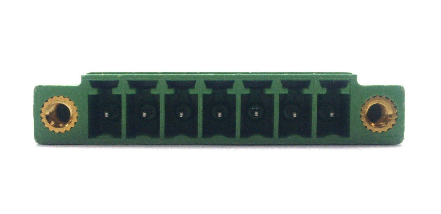 New – Open box Lot of 18 Phoenix Contact MCV 1,5/ 7-GF-3,81 PCB Feed-through Header, 7-Pole