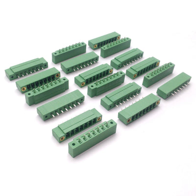 New – Open box Lot of 18 Phoenix Contact MCV 1,5/ 7-GF-3,81 PCB Feed-through Header, 7-Pole