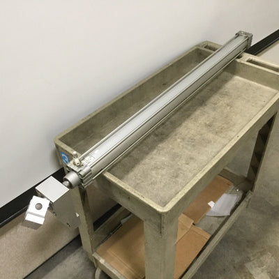 Used Bosch 0822342150 Pneumatic Cylinder, Bore: 50mm, Stroke: 880mm, Ports: 1/8" NPT