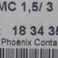 New – Open box Lot of 8 Phoenix Contact KGG-MC 1,5/ 3 Cable Housing for 3Pin Terminal Connector