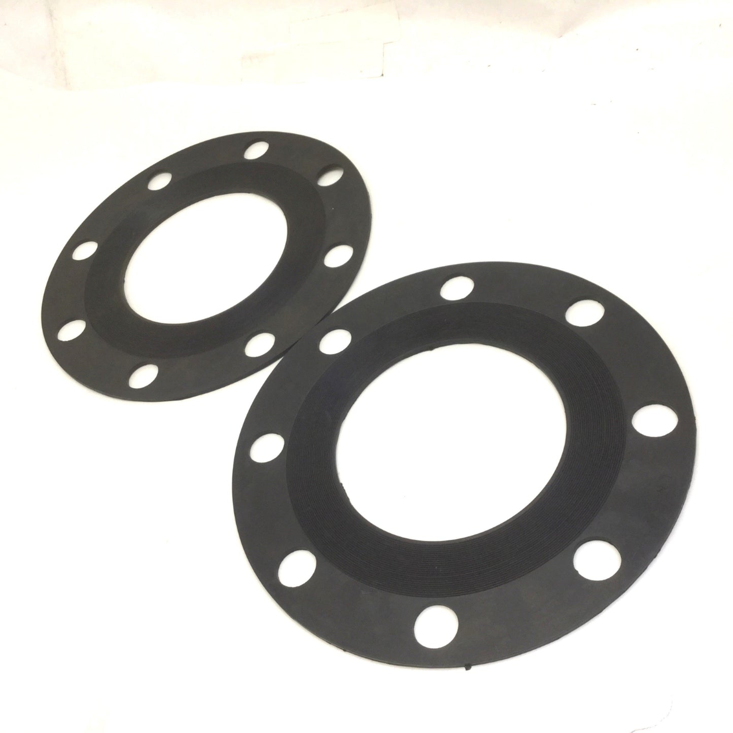 Used Lot of 10 Miscellaneous Linx 125/150 Flange Gaskets: 4x 7.5" 2x 9" 2x 10" 2x 11"