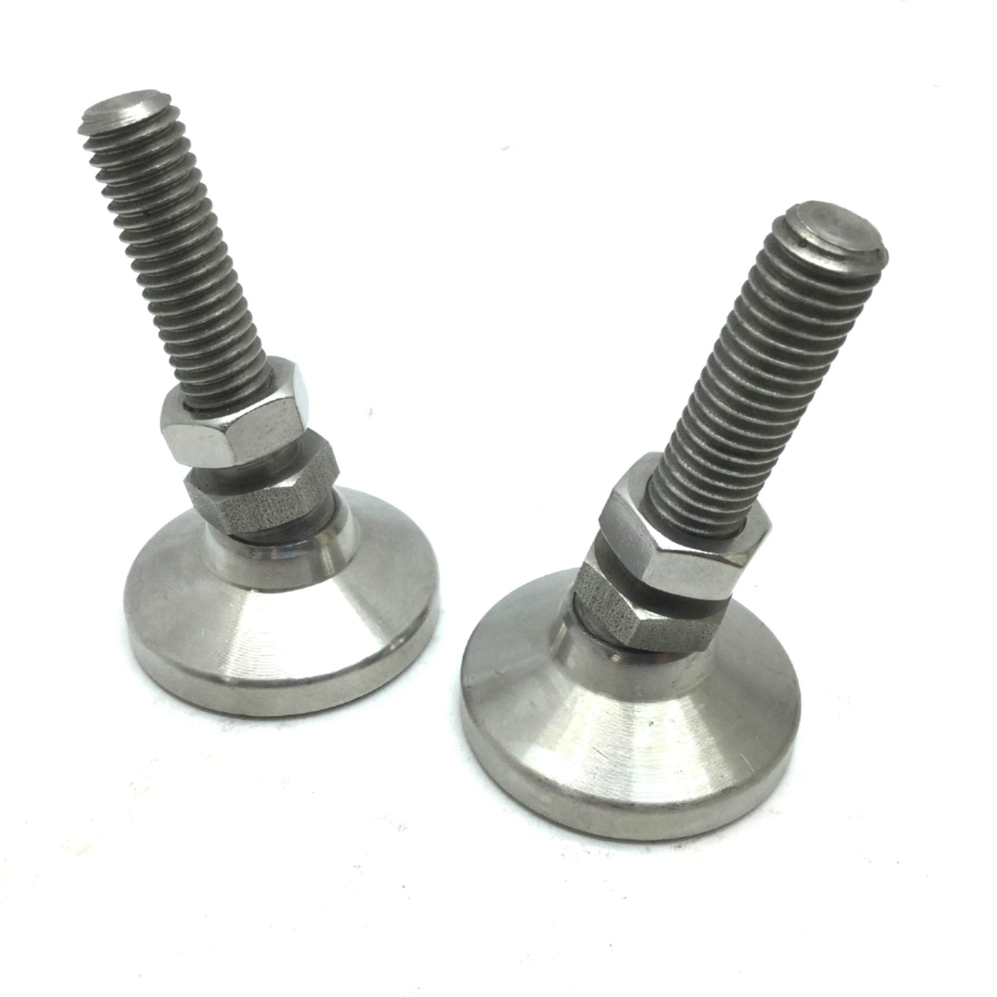 Used Lot of 2 S&W SSW-2 Level-It Leveling Foot Mount 303 Stainless 1/2-13