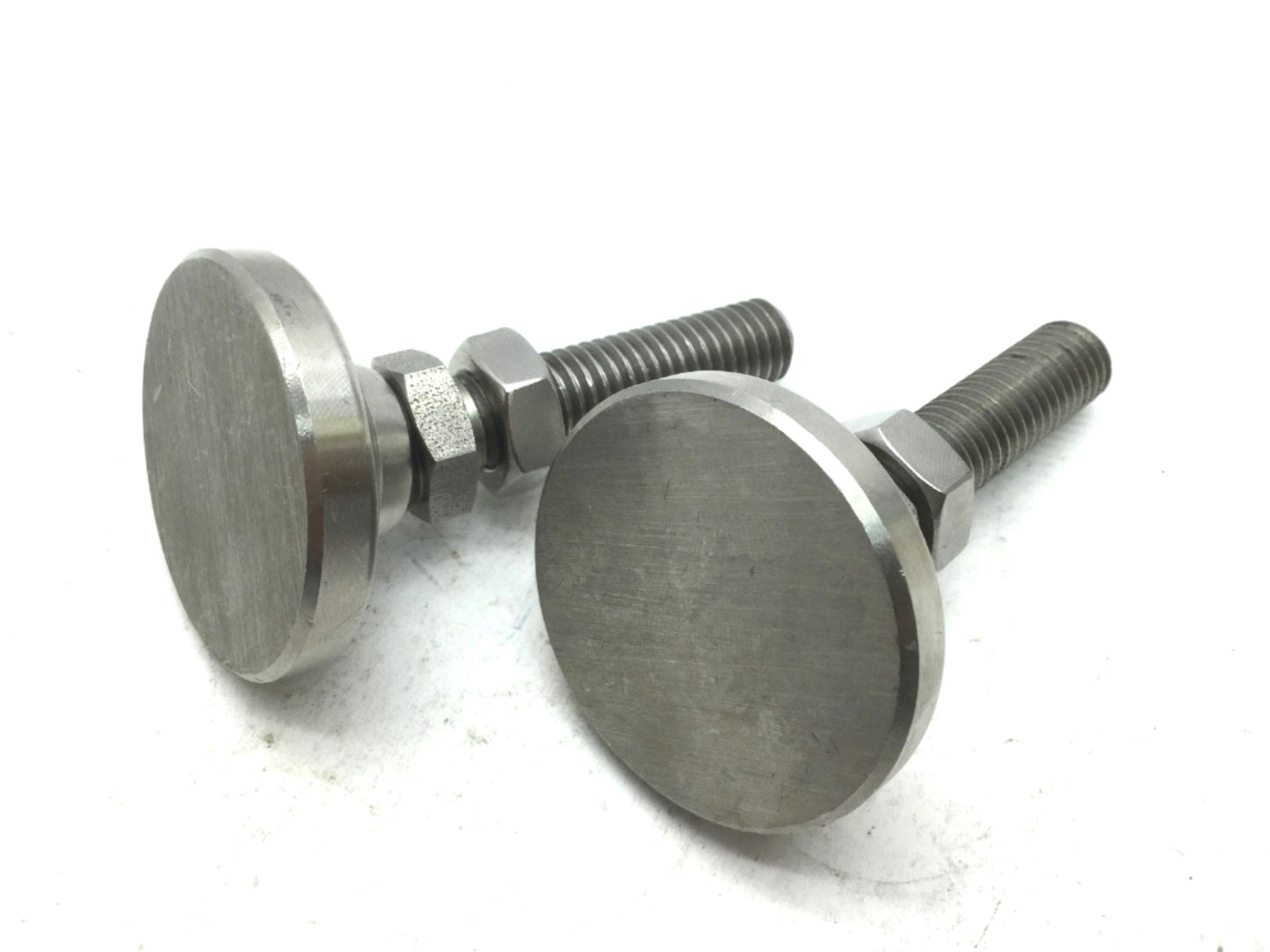 Used Lot of 2 S&W SSW-2 Level-It Leveling Foot Mount 303 Stainless 1/2-13