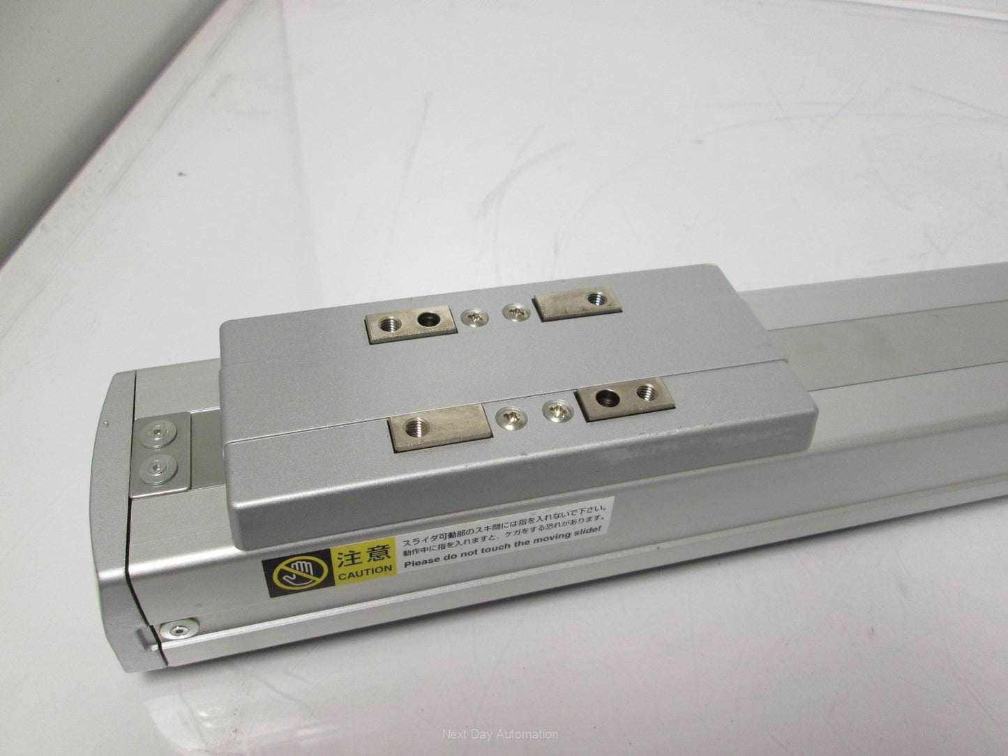 Used IAI RCP2-SS-I-PM-6-600-P1-P Slider w/ Iron Base 600mm Stroke 6mm Lead 10mm Screw