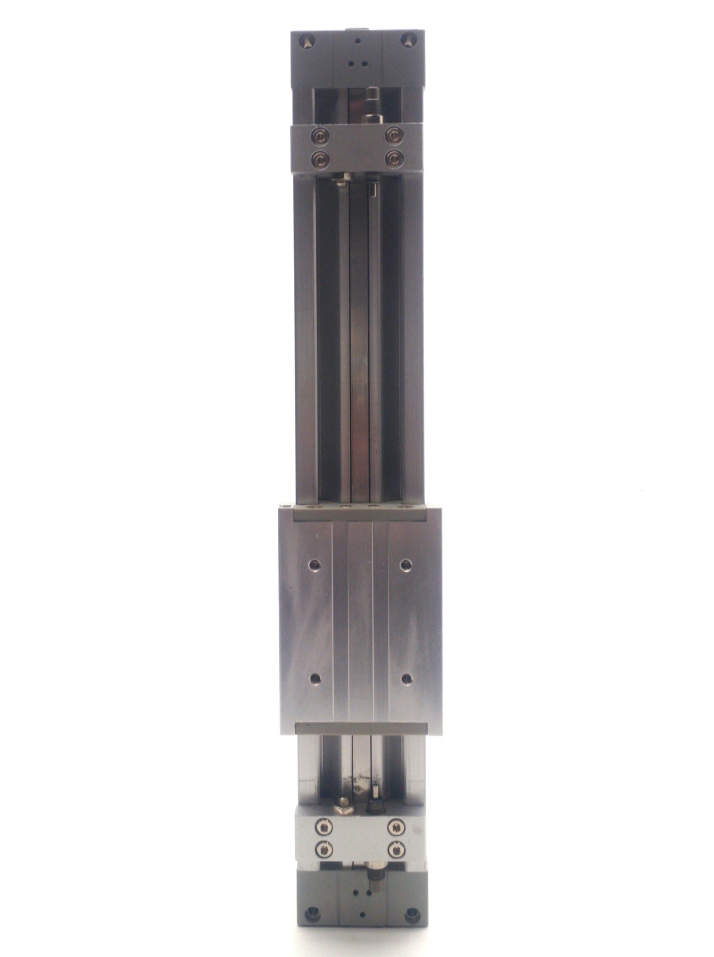 Used SMC MY1M20-200L Pneumatic Linear Actuator 200mm Travel 20mm Bore M5 x 0.8 Ports