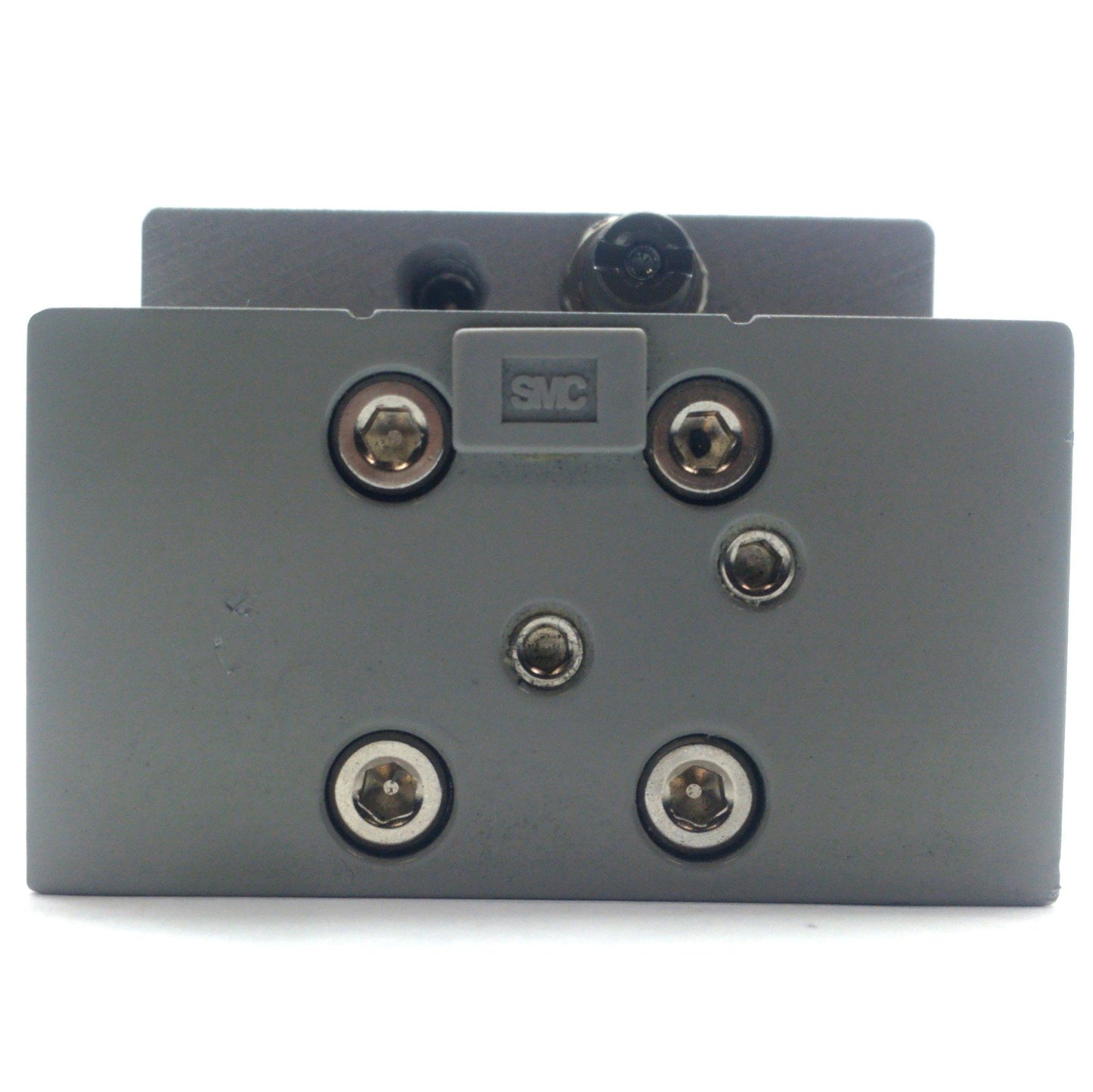 Used SMC MY1M20-200L Pneumatic Linear Actuator 200mm Travel 20mm Bore M5 x 0.8 Ports