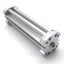 Used SMC NCQ7A075-400D Compact Air Cylinder, 4" Stroke, 3/4" Bore, 200PSI Max