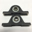 Used Lot of 2 INA GG ASE 03 Ball Bearing Pillow Block, Flange Base, 15mm Bore ID
