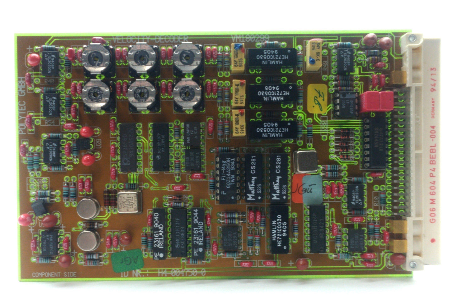 Used Polytec VM301-5000G Laser Vibrometer Delayline Decoder, From Polytec OFV-3001