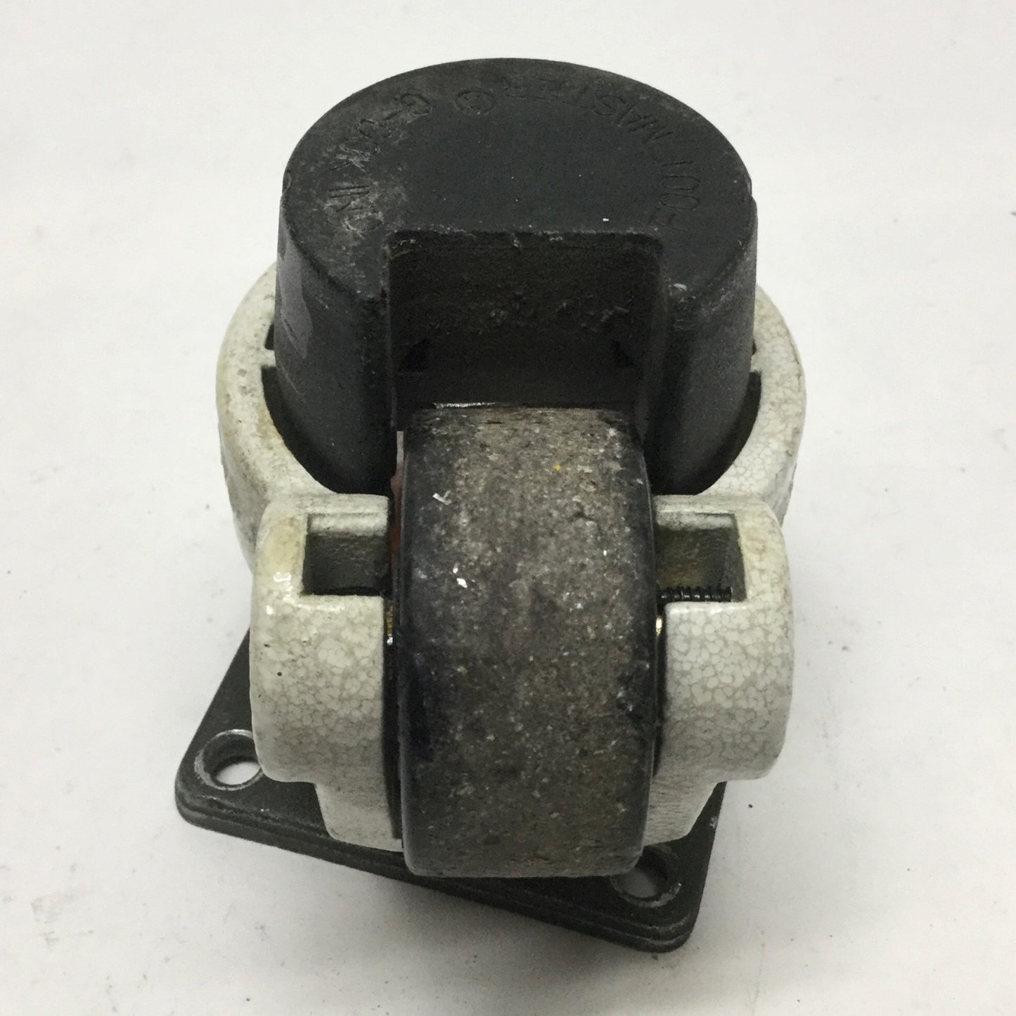 Used Footmaster GD-60 Light-Duty Leveling Wheel Caster 280kg Load Rating, 73mm Plate