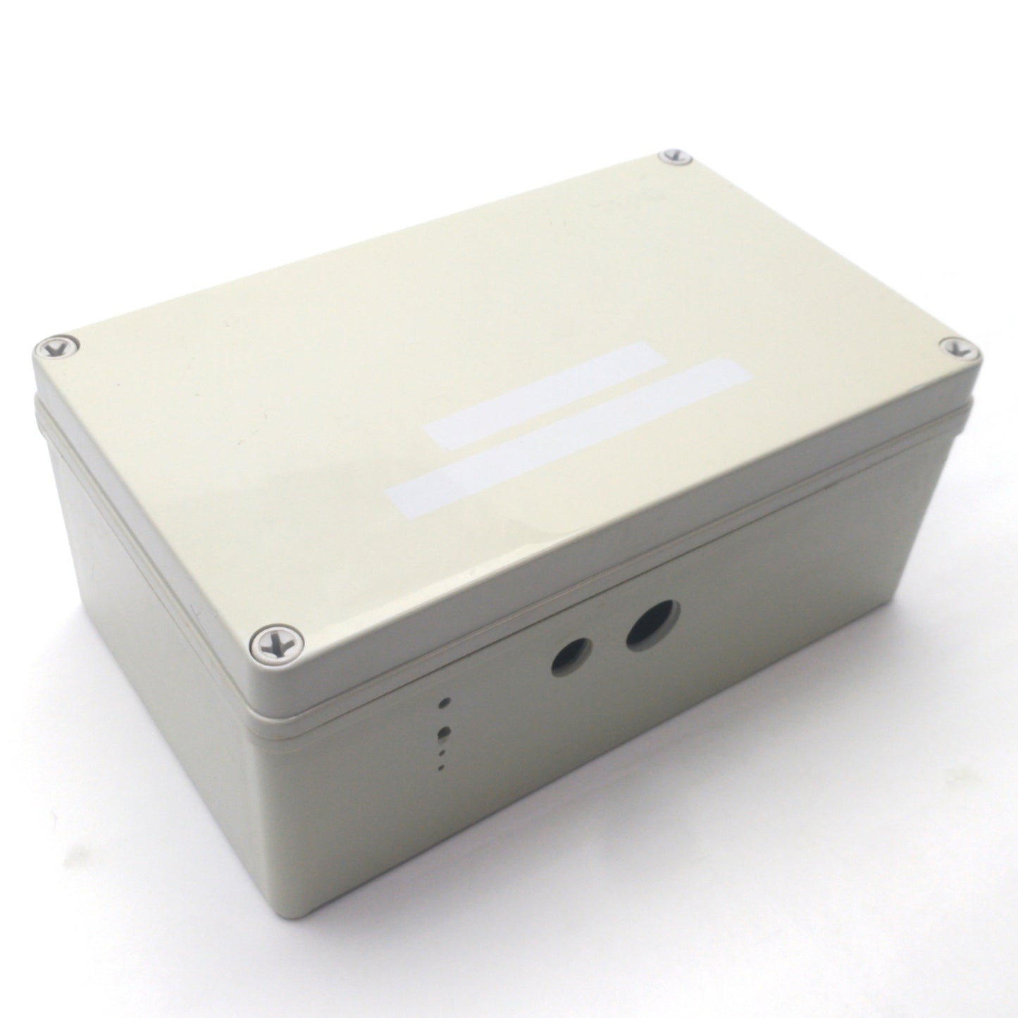 Used FIBOX PC M 95 G Polycarbonate Electrical Enclosure, 9.1 x 5.5 x 3.7" *Holes*