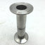 Used 1" Ladish Sanitary Fitting Straight Tri-Clamp Length: 4.5"