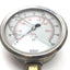 Used Wika Pressure Gauge, Range: 0-100psi (0-680kPa), Liquid Filled, 1/4" NPT W/ QD