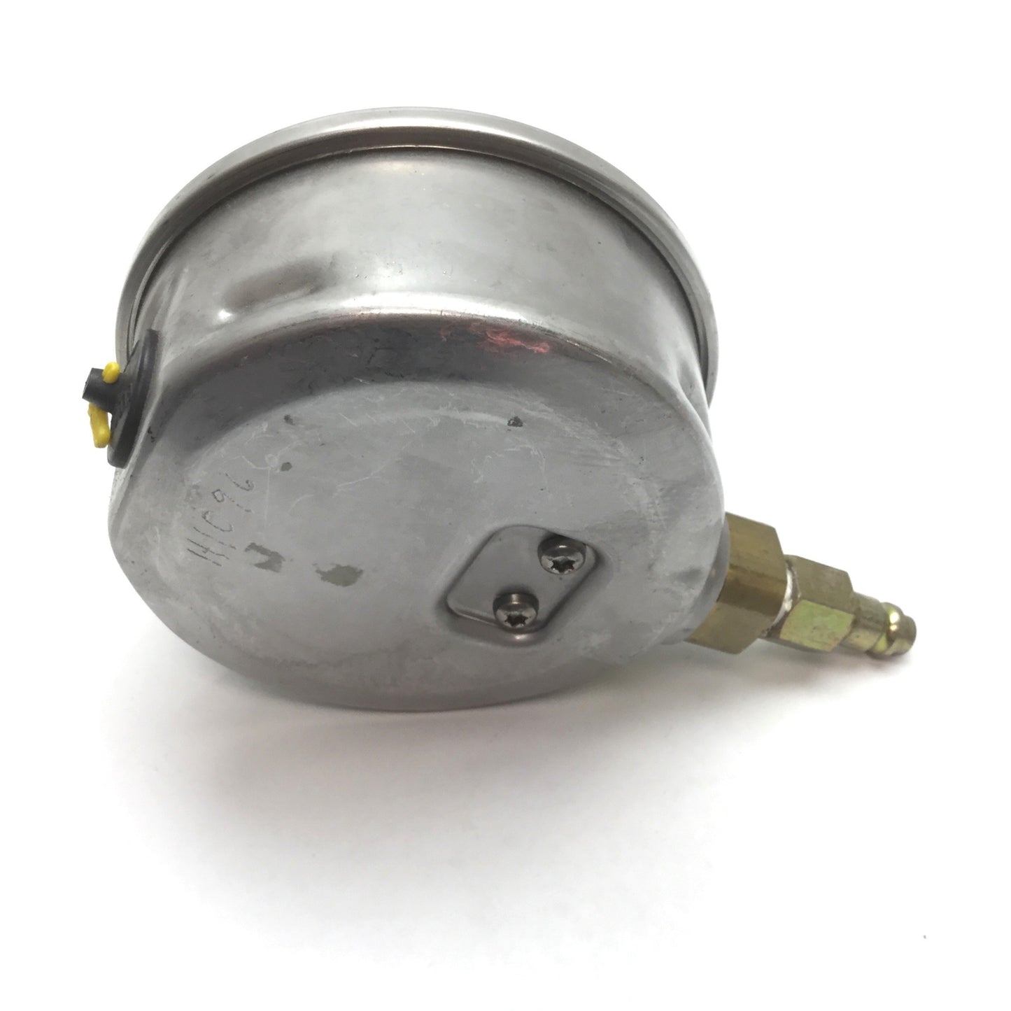 Used Wika Pressure Gauge, Range: 0-100psi (0-680kPa), Liquid Filled, 1/4" NPT W/ QD