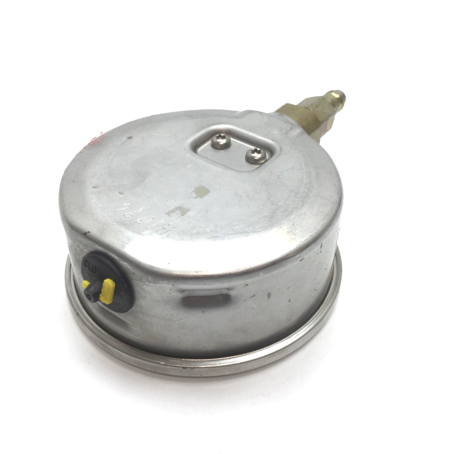 Used Wika Pressure Gauge, Range: 0-100psi (0-680kPa), Liquid Filled, 1/4" NPT W/ QD