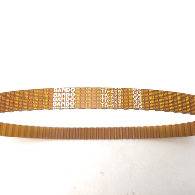 New Lot Of 2 BANDO T5-425 Synchro-Link Metric Polyurethane Timing Belts Width: 10mm