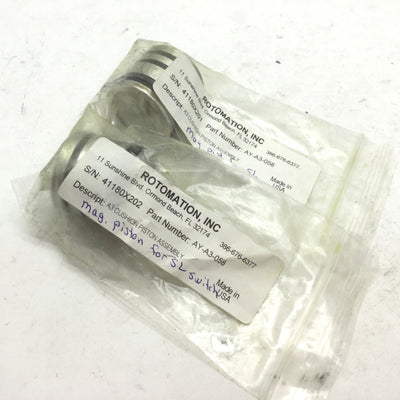 New Other Lot of 2 New Rotomation AY-A3-058 Cushioned Piston Assembly A3 Actuator, Mag