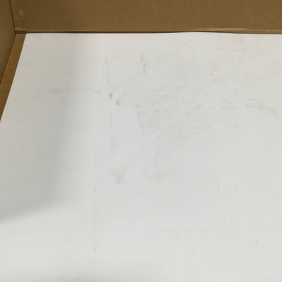 New – Open box PTFE Teflon Sheet, Dimensions: 48" x 48", Thickness: 1/8", Color: White