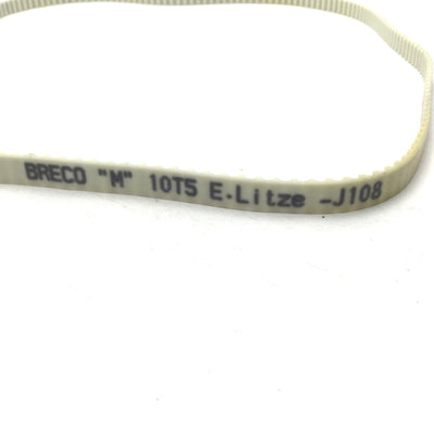 New BRECO "M" 10T5 E-Litze-J108 BRECOFLEX T5 Timing Belt Length: 965mm Width: 10mm