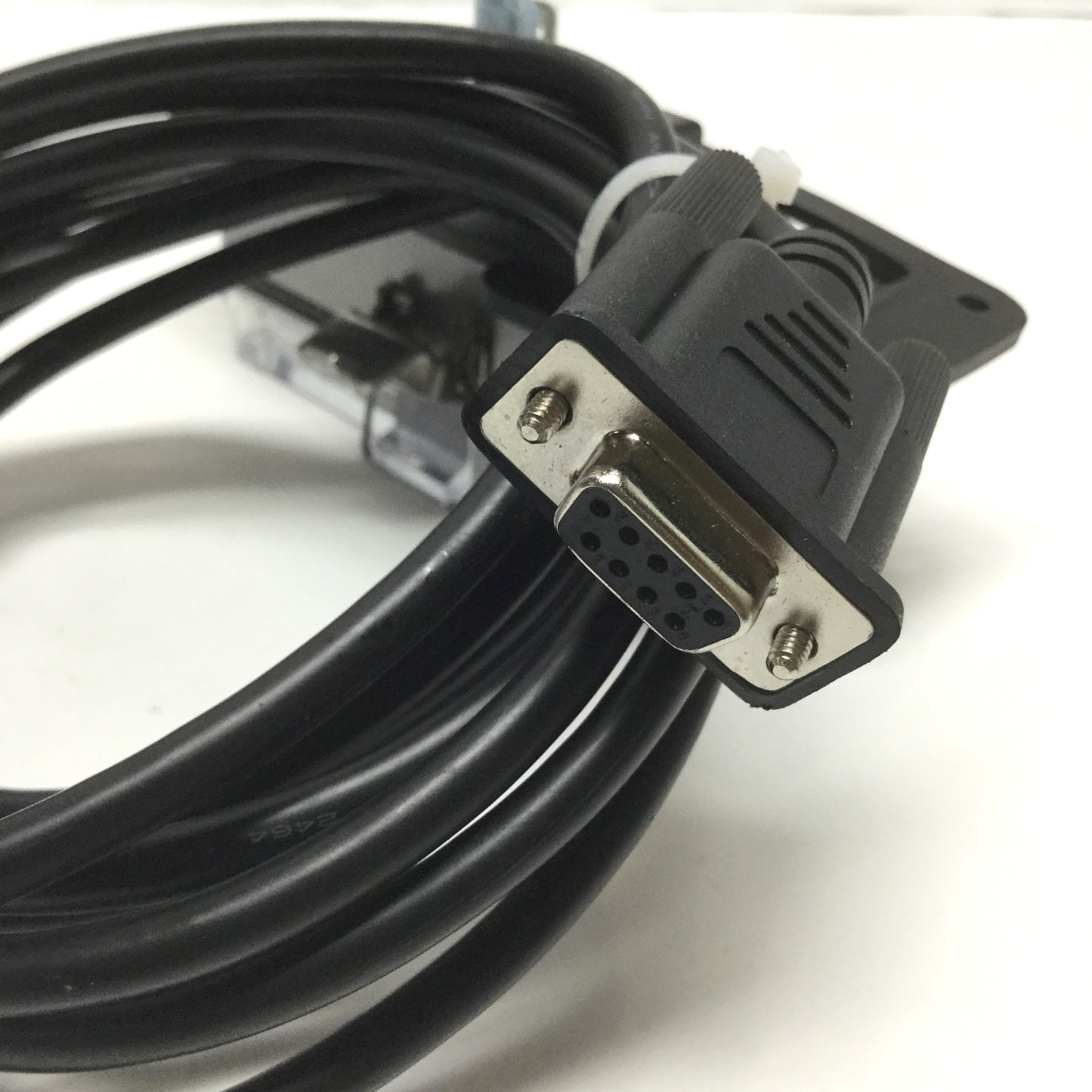 Used Grace P-P1R2-H3R3 Simplex Outlet Ethernet DB9 Serial Enclosure Interface Panel