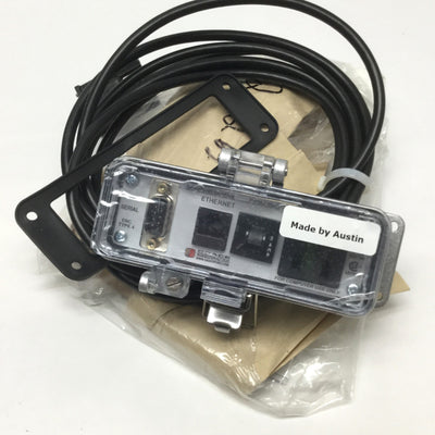 New – Open box Grace P-P1R2-H3R3 Enclosure Interface Panel Simplex Outlet Ethernet DB9 Serial
