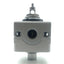 Used CAMOZZI MC238-V01TF Lock-out/Tag-out Valve, 3-Way, 3/8"NPT 1/4"NPT, 232PSI