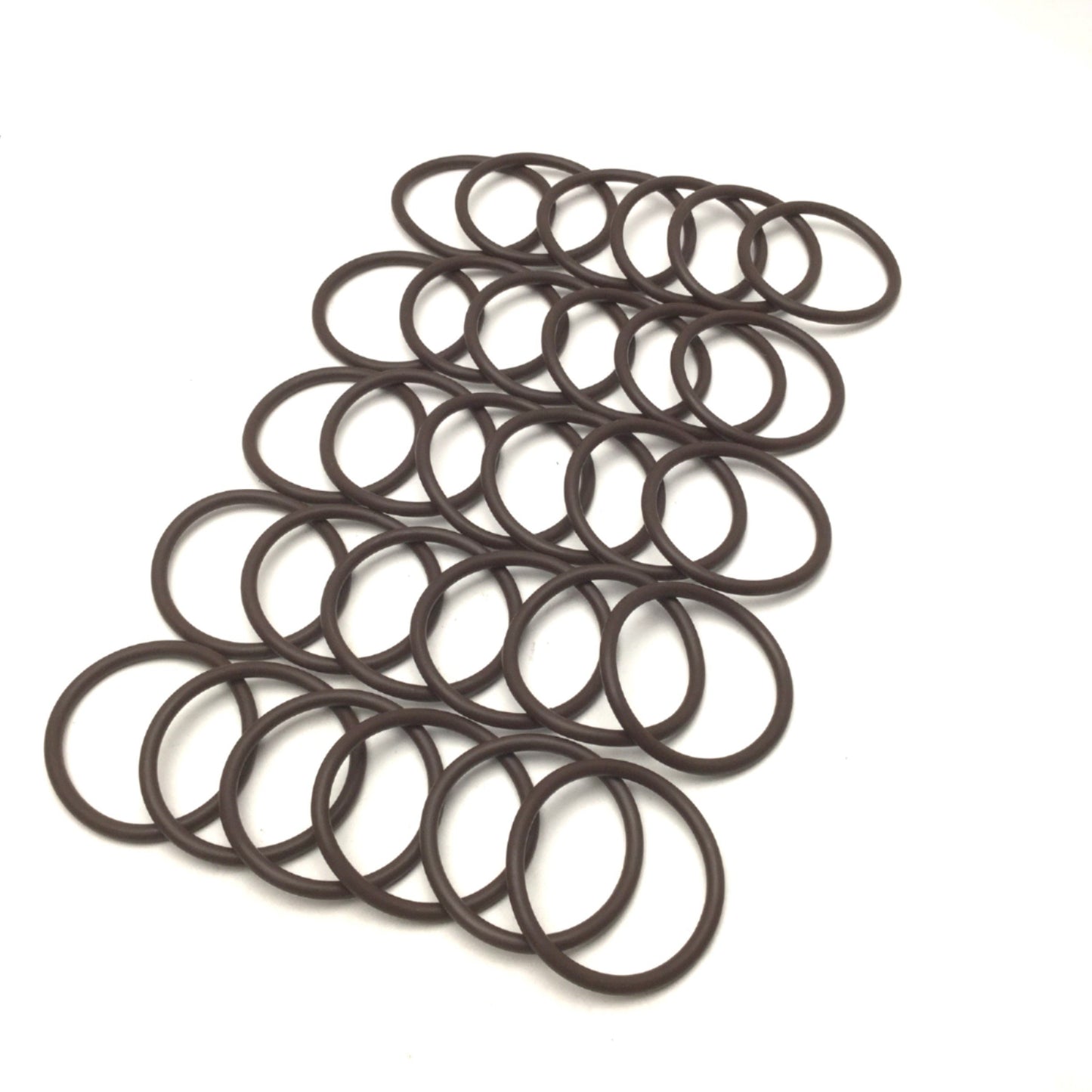 New Lot Of 30 Viton FKM O-rings A75 Durometer Inside Diameter 2-1/4" Thickness 7/32"