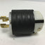 Used Pass & Seymour Legrand L1520P Male Connector Plug, Amperage: 20A, Voltage: 250V