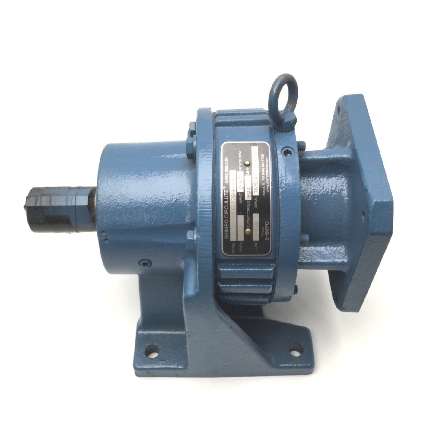 New Nidec Shimpo 201--114030BH CIRCULUTE Speed Reducer Ratio 11:1 In 3/4" Out 1-3/8"