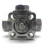 Used Valworx 552902A 3-Way Ball Valve, 1000PSI, 1/4"NPT, Stainless Steel *No Handle*