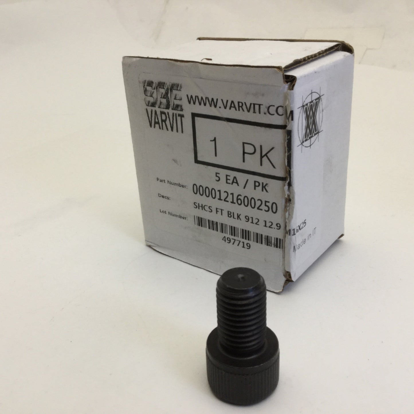 New – Open box Lot of 20 Misc Varvit Socket Head Cap Screw SHCS Bolts M16 x 25 M12 x 20 Thread
