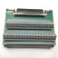 Used Wago 37-Pin Breakout Board, 37x Cage Clamp Terminals to 37-Pin Female D-Sub