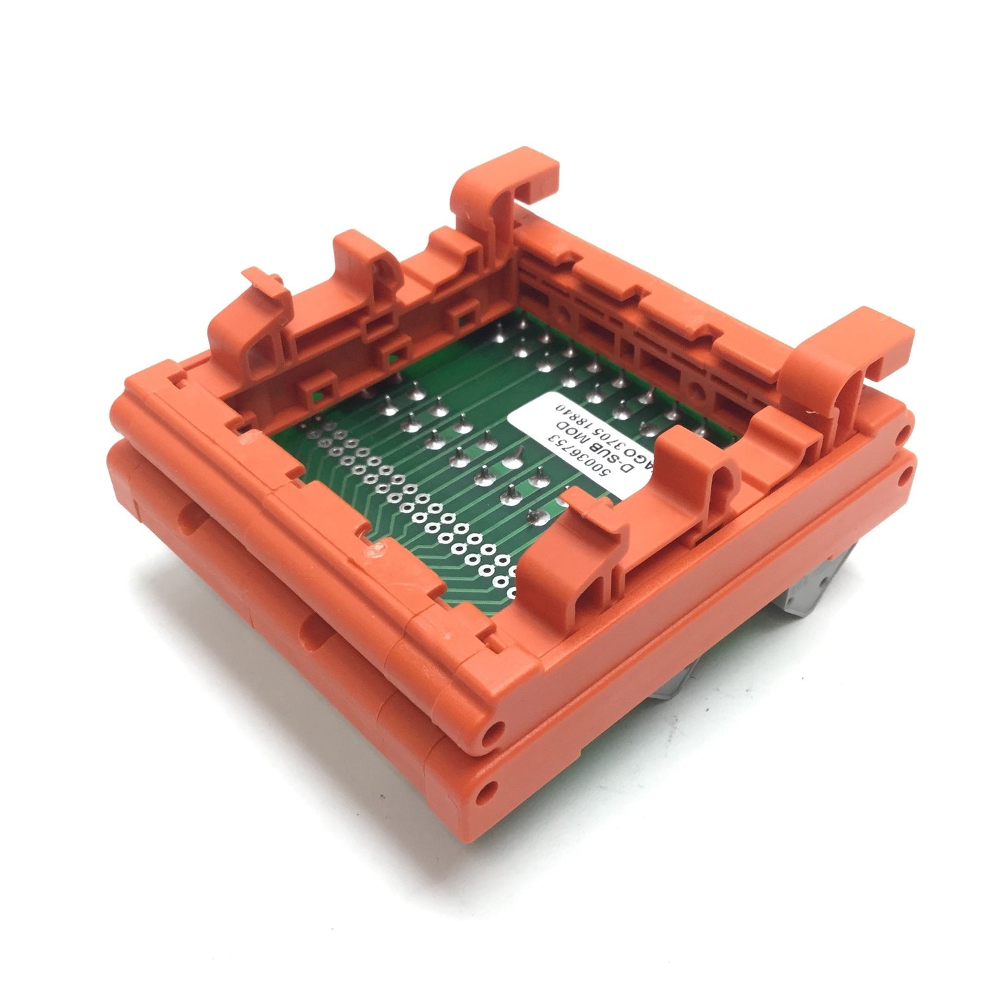 Used Wago 50036753 Breakout Board, 25x Cage Clamp Terminals to 25-Pin Female D-Sub