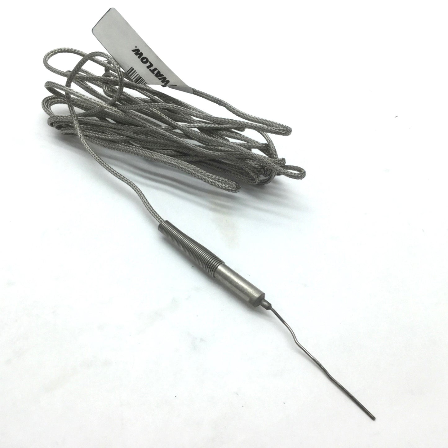Used Lot of 2 Watlow F-2030197 MI Thermocouples, Style AF Metal Transition, 1/4" Dia
