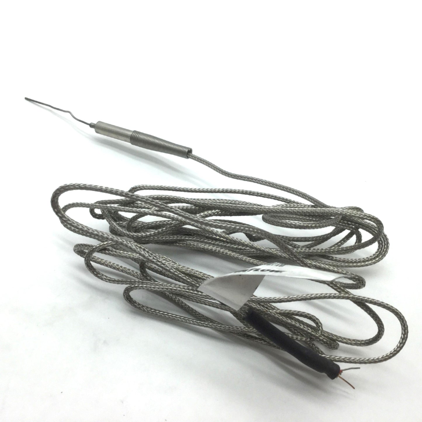 Used Lot of 2 Watlow F-2030197 MI Thermocouples, Style AF Metal Transition, 1/4" Dia